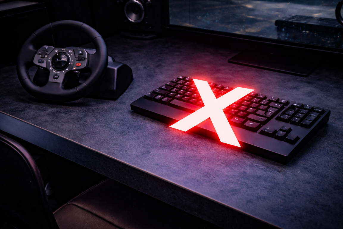 Button Box vs Keyboard for Sim Racing