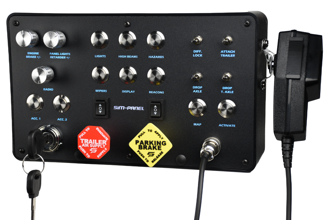 CLASSIC II ATS/ETS2 BUTTON BOX w/ CB Communications