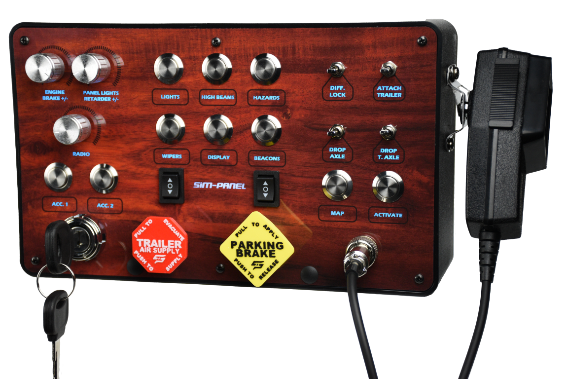 SIM-PANEL CLASSIC II Button Box for ATS and ETS2