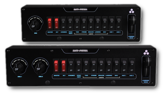 AERO FLIGHTMATE Flight Simulator Button Box for MSFS