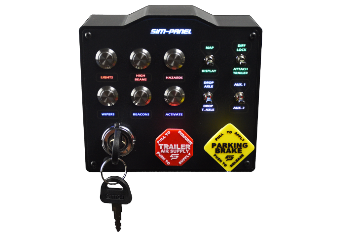 SIM-PANEL HT/HTE Button Box for ATS and ETS2