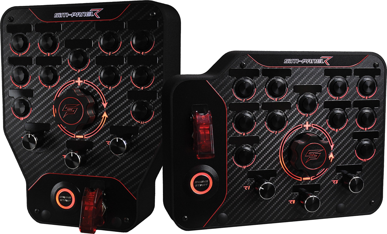 SIM-PANEL/R GEN-2 racing button box controller for sim racing